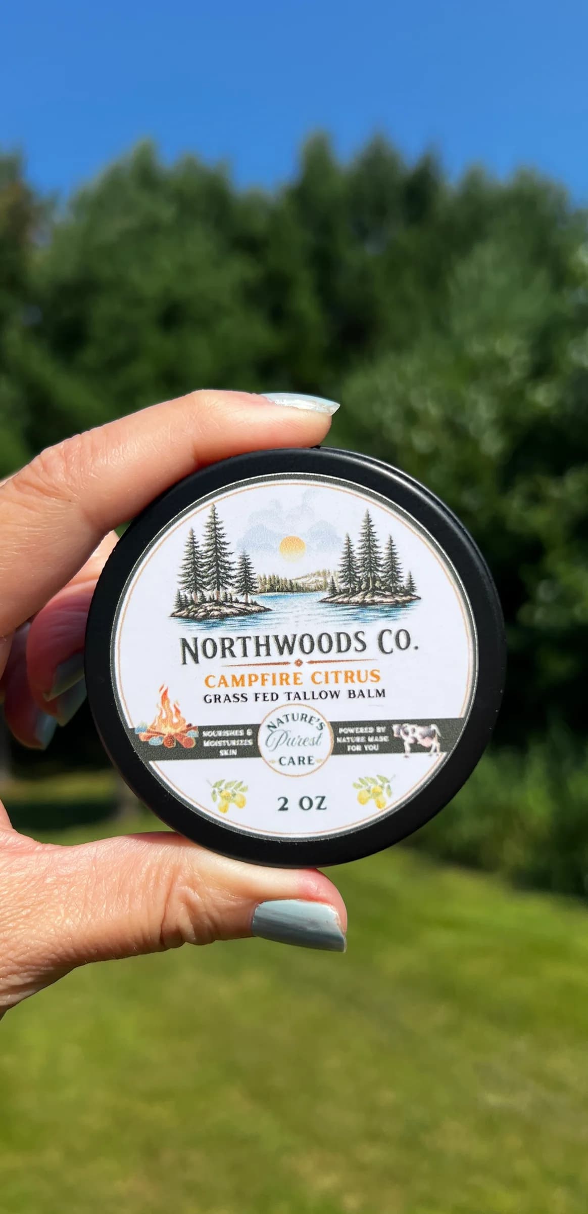 Whipped Tallow Balm-CAMPFIRE CITRUS product photo