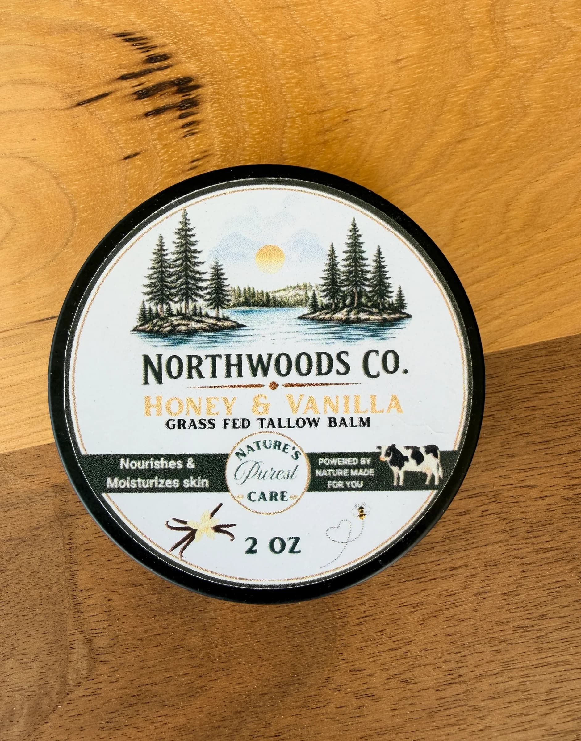Whipped Tallow Balm-HONEY & VANILLA product photo